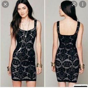 Free People Medallion Bodicon Dress